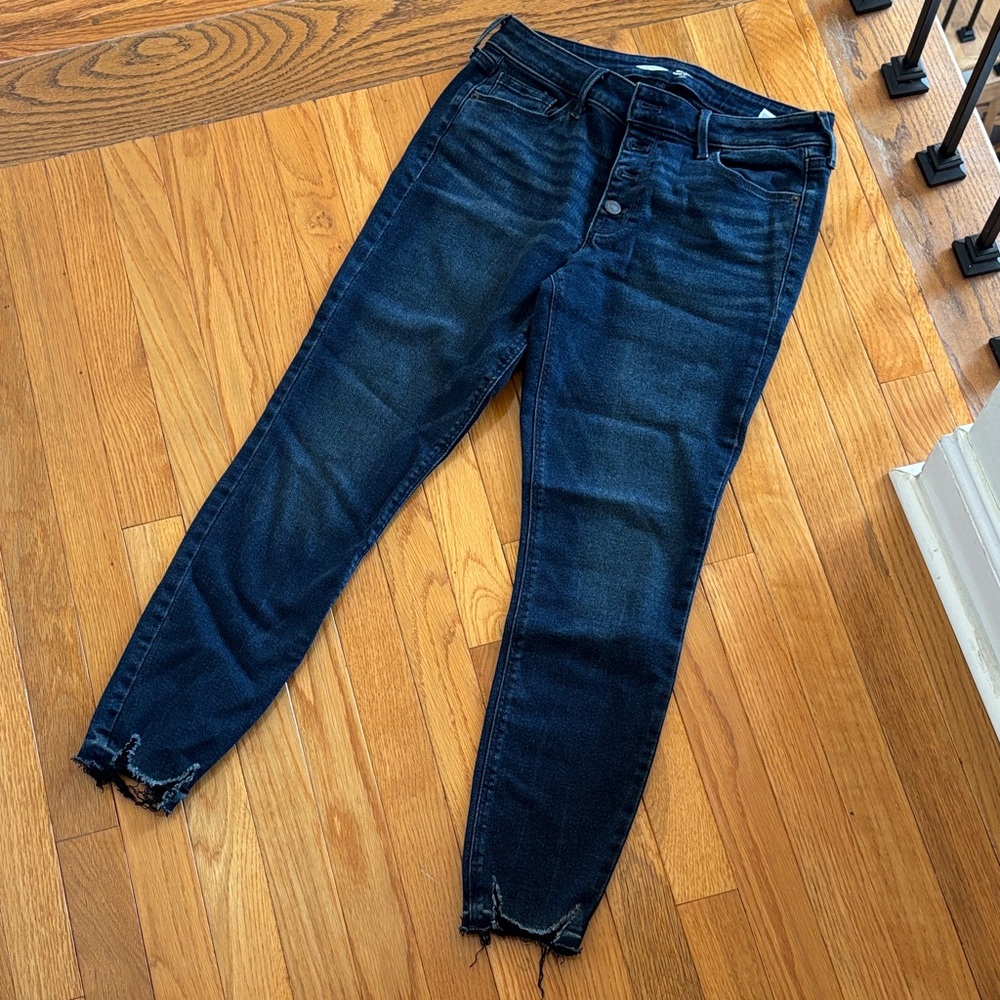 OLD NAVY Women's Dark Blue Jeans